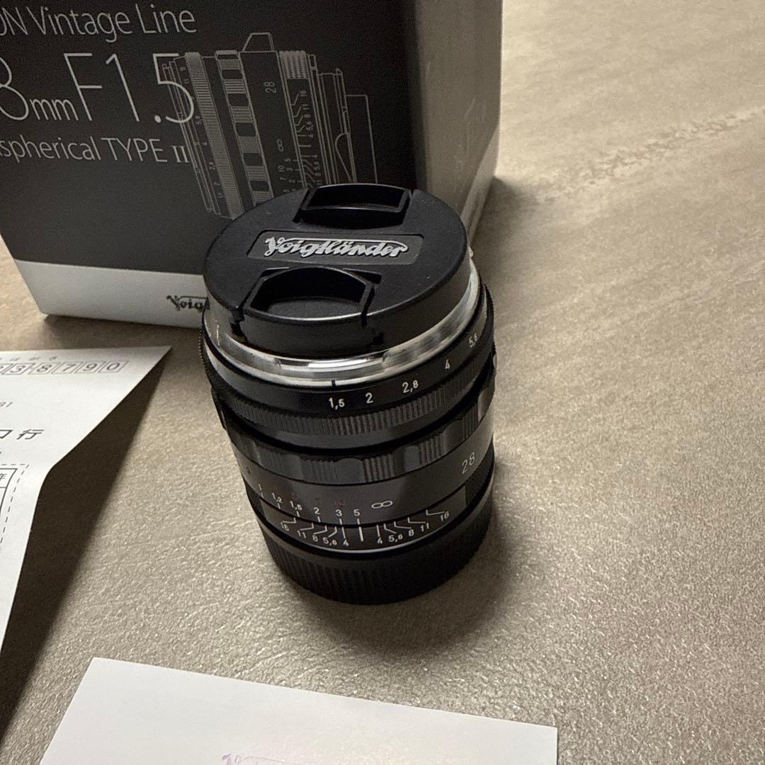 【美品】Voigtländer NOKTON 28mm F1.5　VMマウント