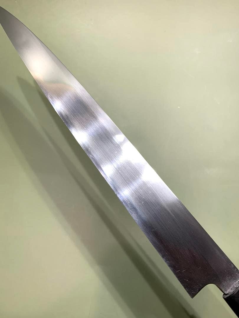 源義光　別作　柳刃包丁　刃渡り29cm