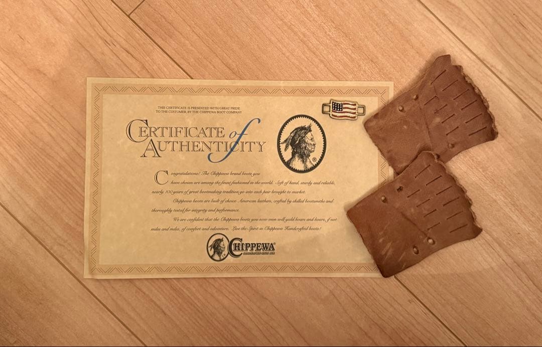 CHIPPEWA ロガーブーツ 茶色 8 1/2D