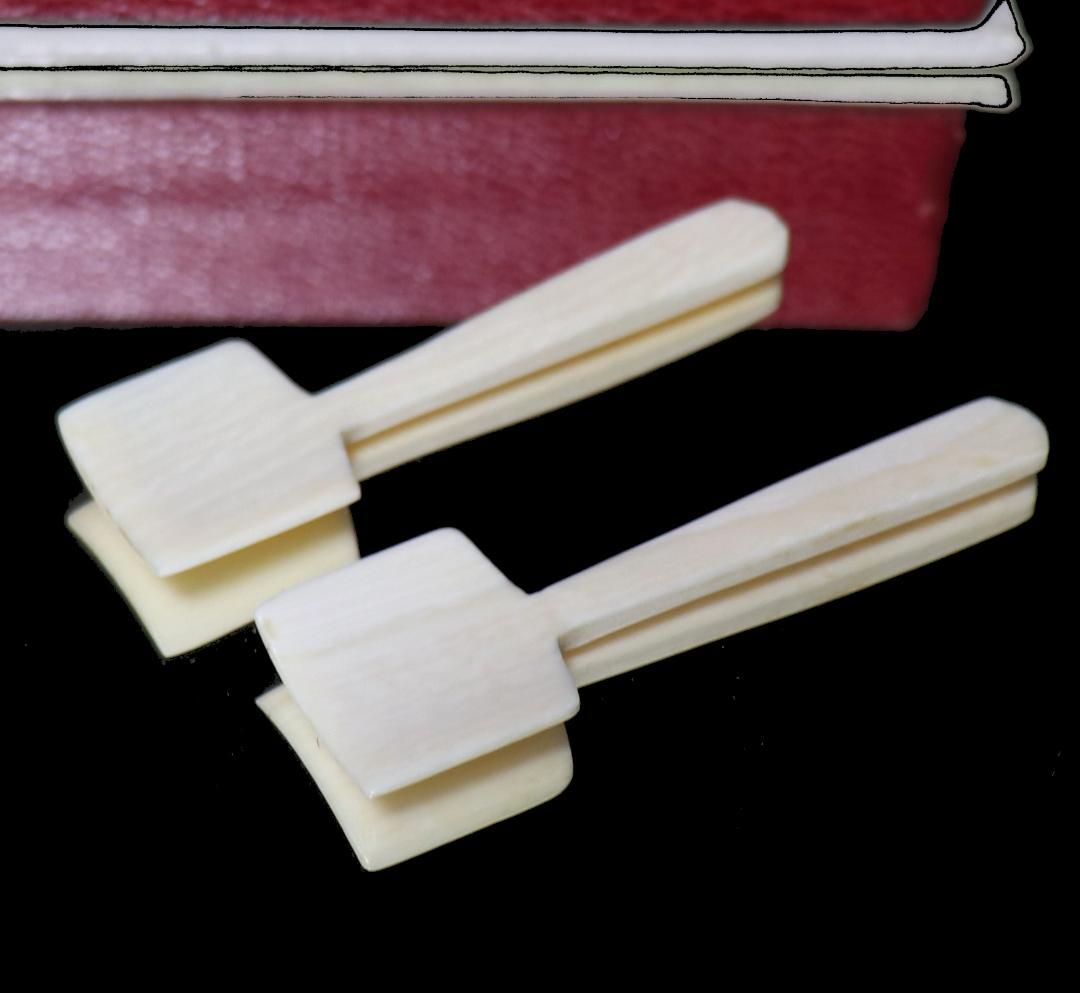 オールド・バカラ未使用 デットストック 調味料入れ 2個 ソルトスプーン 箱付属