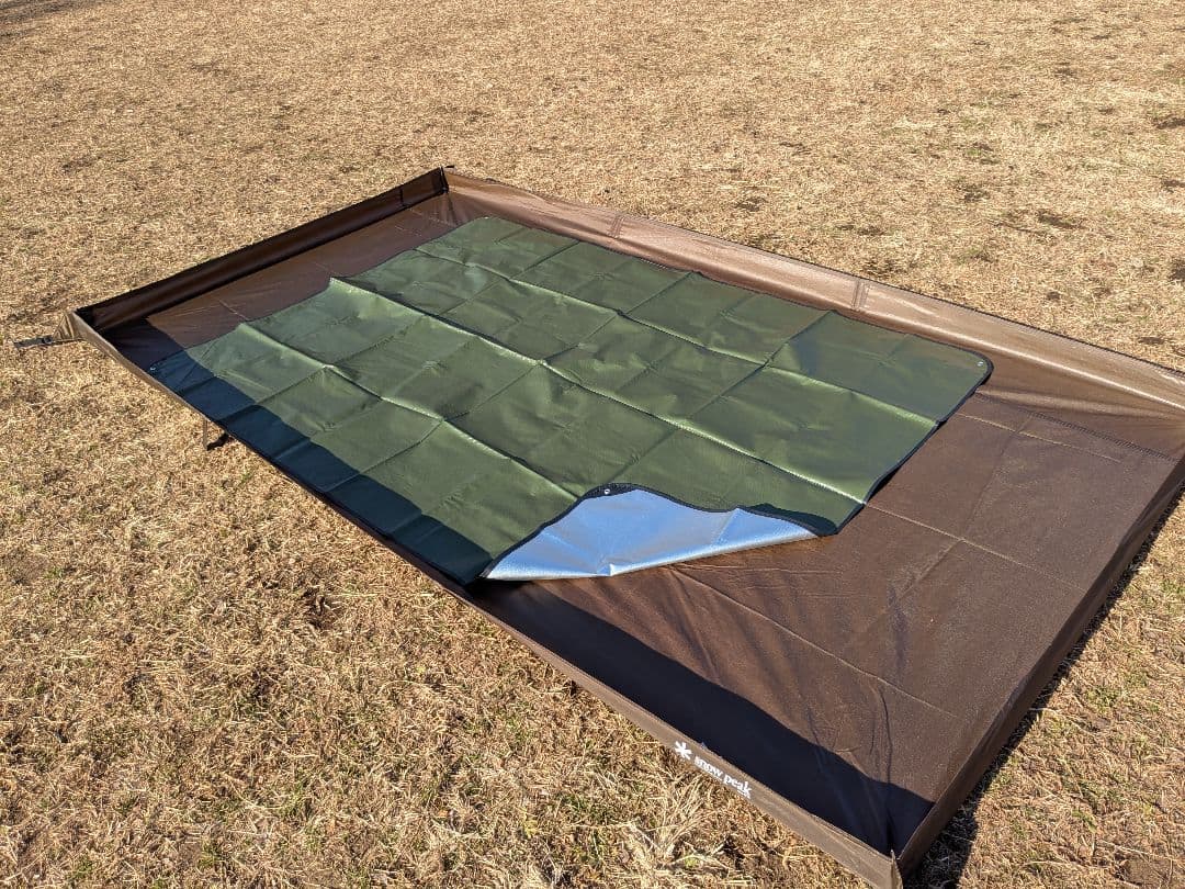 スノーピーク リビングシート+フロアマット　TM-380＆TM-385