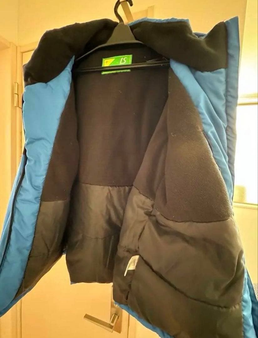 Luz フード付き ベンチコート 青黒　xl