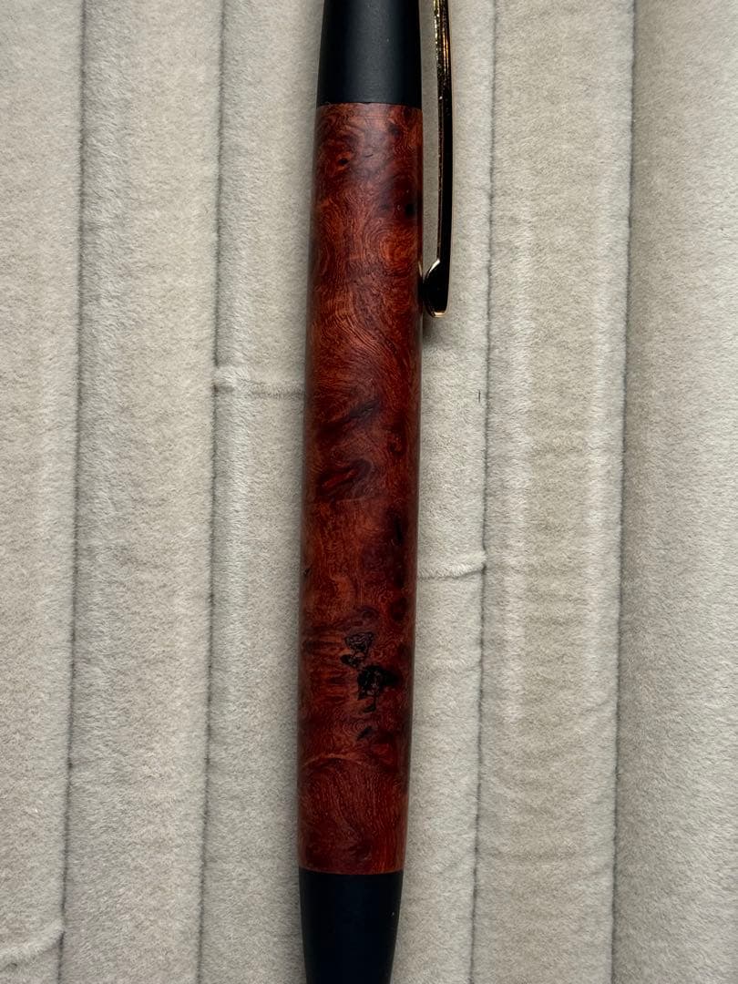 野原工芸　特上花梨瘤　スタンダードボールペン　極美品