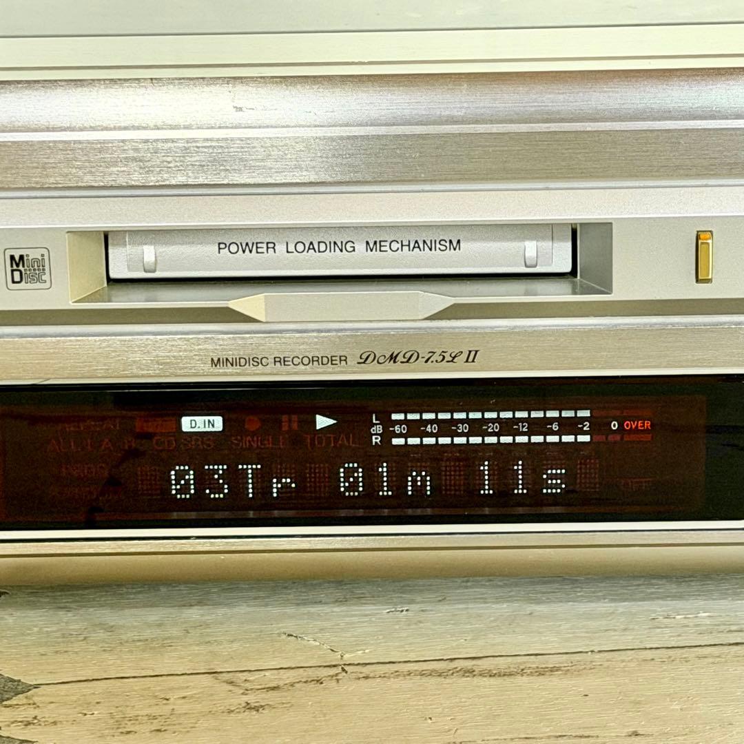 DENON「DMD-7.5L Ⅱ」MDレコーダー