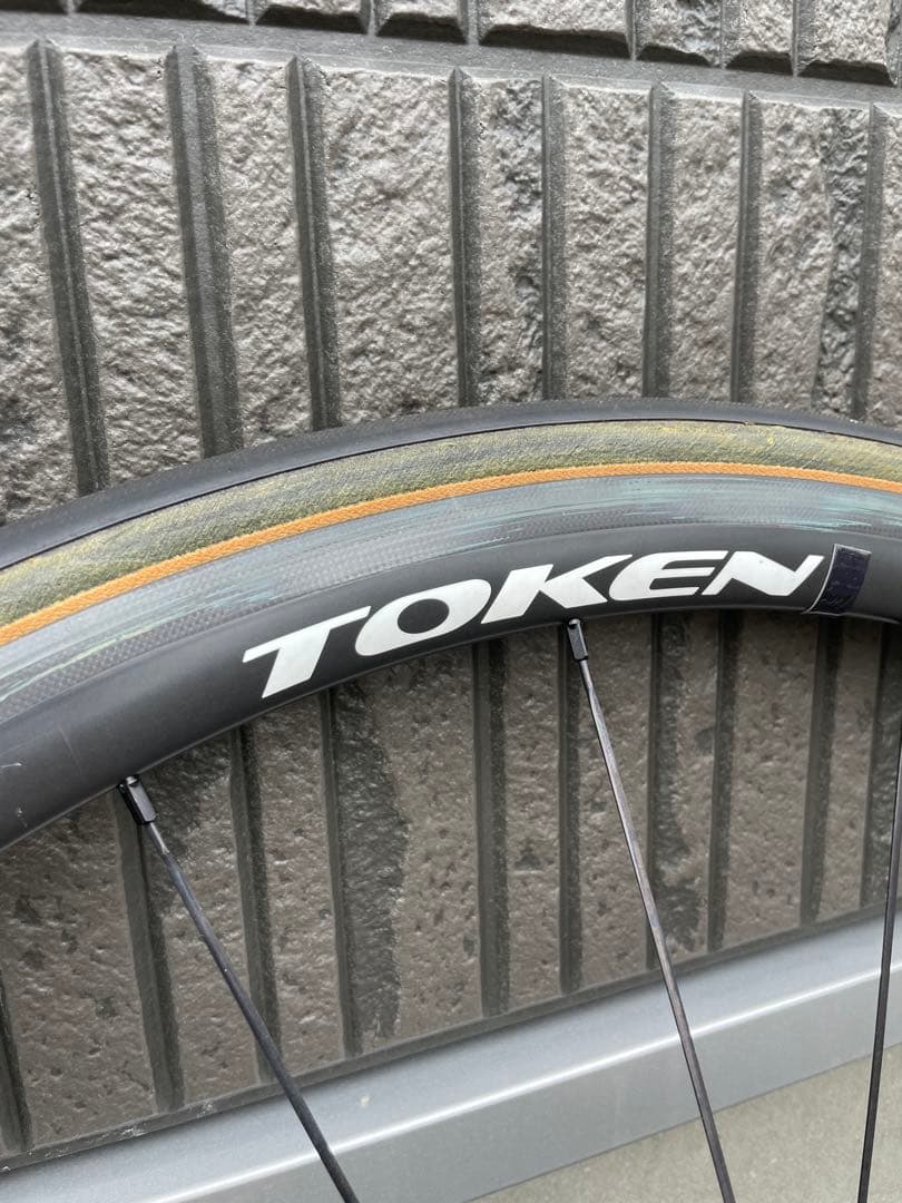 最終値下げ！TOKEN T28 カーボンホイール　1132g