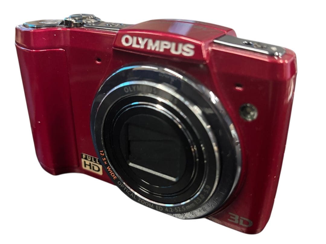 OLYMPUS SZ-20 デジカメ レッド 本体 箱付 動作品