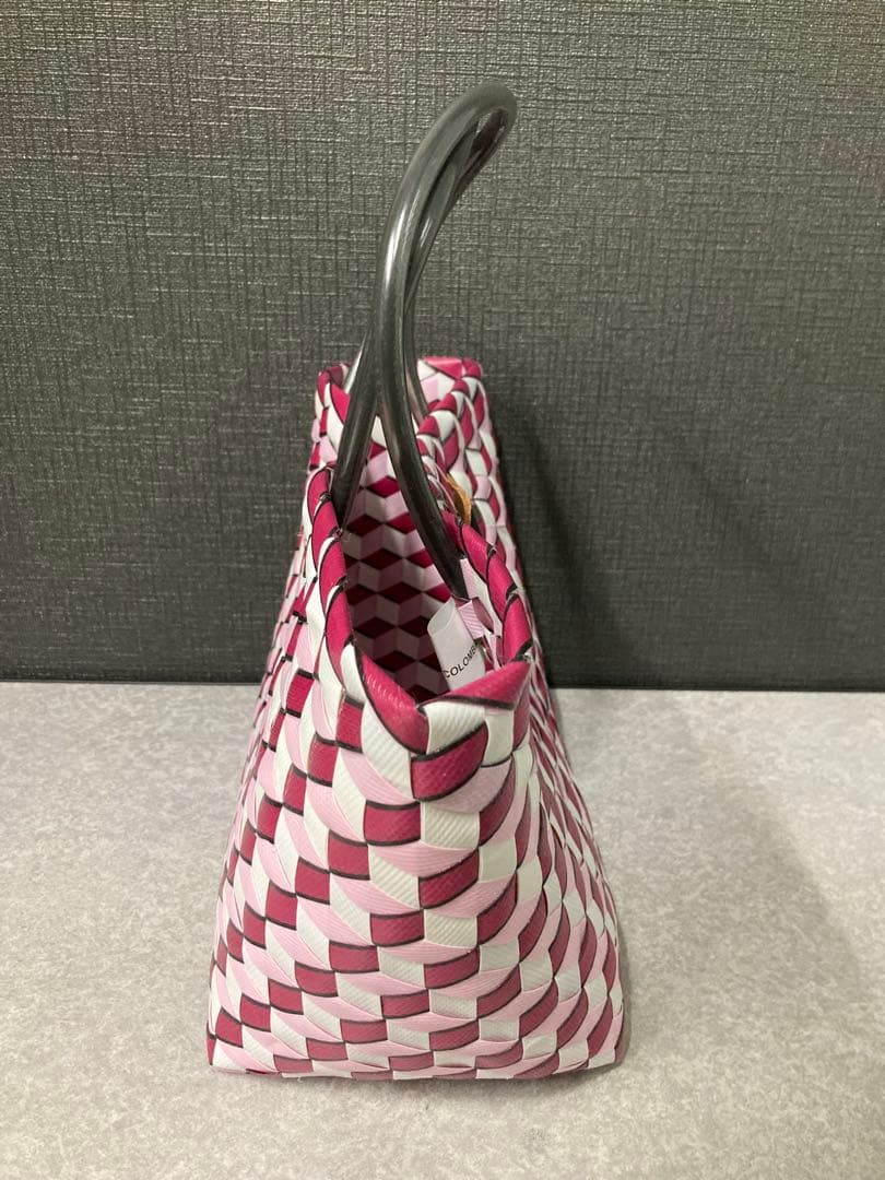 MARNI マルニ マーケット フラワーカフェ PVC ハンドバッグ トート