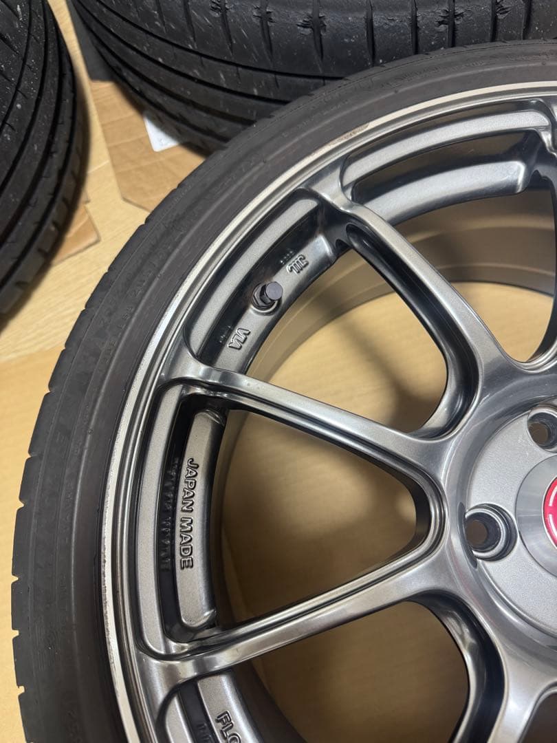 ADVAN racing RZⅡ17インチ7.5J+35PCD984H アバルト