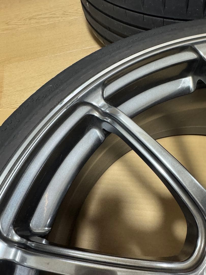 ADVAN racing RZⅡ17インチ7.5J+35PCD984H アバルト