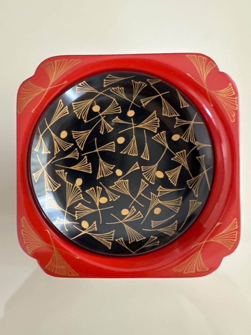 十客セット⭐️美品☆銀杏紋様蒔絵椀 祝膳用の金蒔絵の漆器 10客組 骨董 美術品