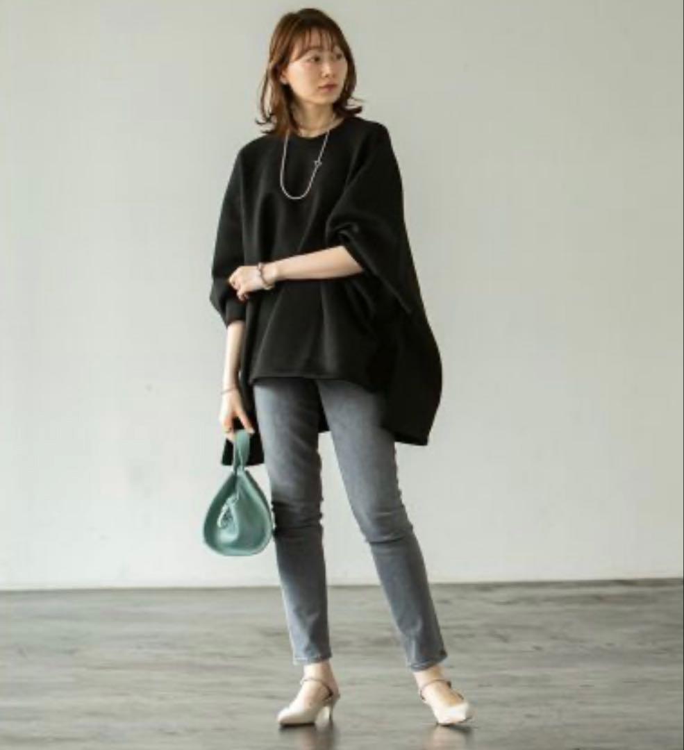 ✨極美品✨コグザビッグスモーク　MEGA CREW NECK TOP　黒　日本製