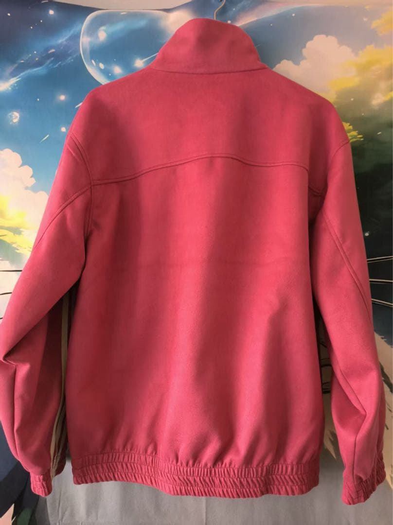 新年限定モデル アディダス 新中式 ジップアップジャケット ローズレッド XL