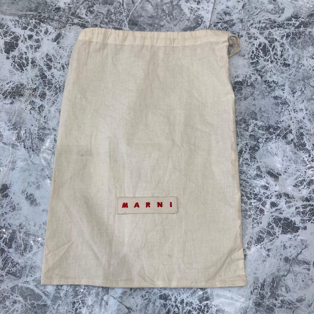 MARNI マルニ ローファー スリッポン 本革 グレー 厚底 革靴 袋付き