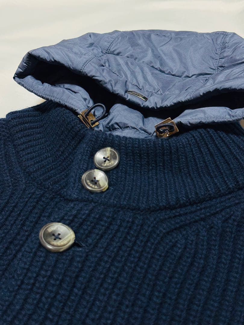 HERNO ヘルノ RESORT リゾート フーディーニットベスト