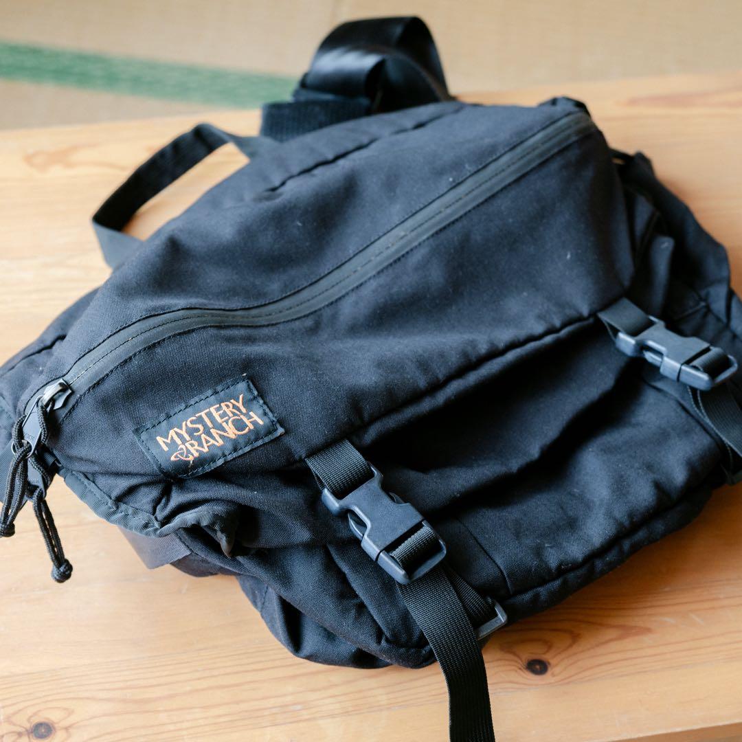 ミステリーランチ アウトサイダー メッセンジャーバッグ 黒 25L