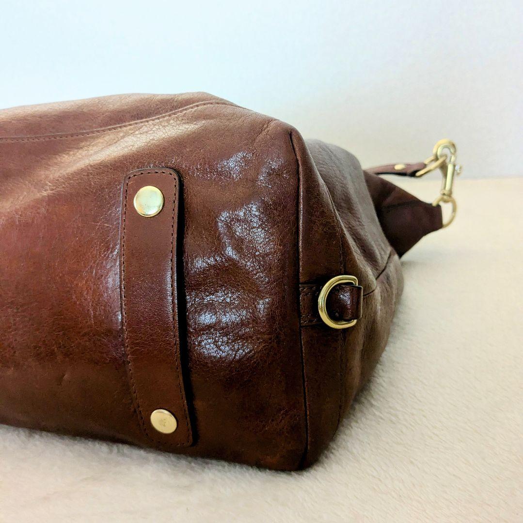 COACH マディソンサブリナ　2way ブラウン/グリーン