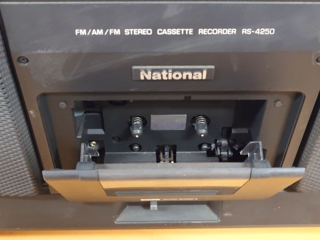 NATIONAL ナショナル RS-4250 MAC ST-5 ラジカセ　現状品