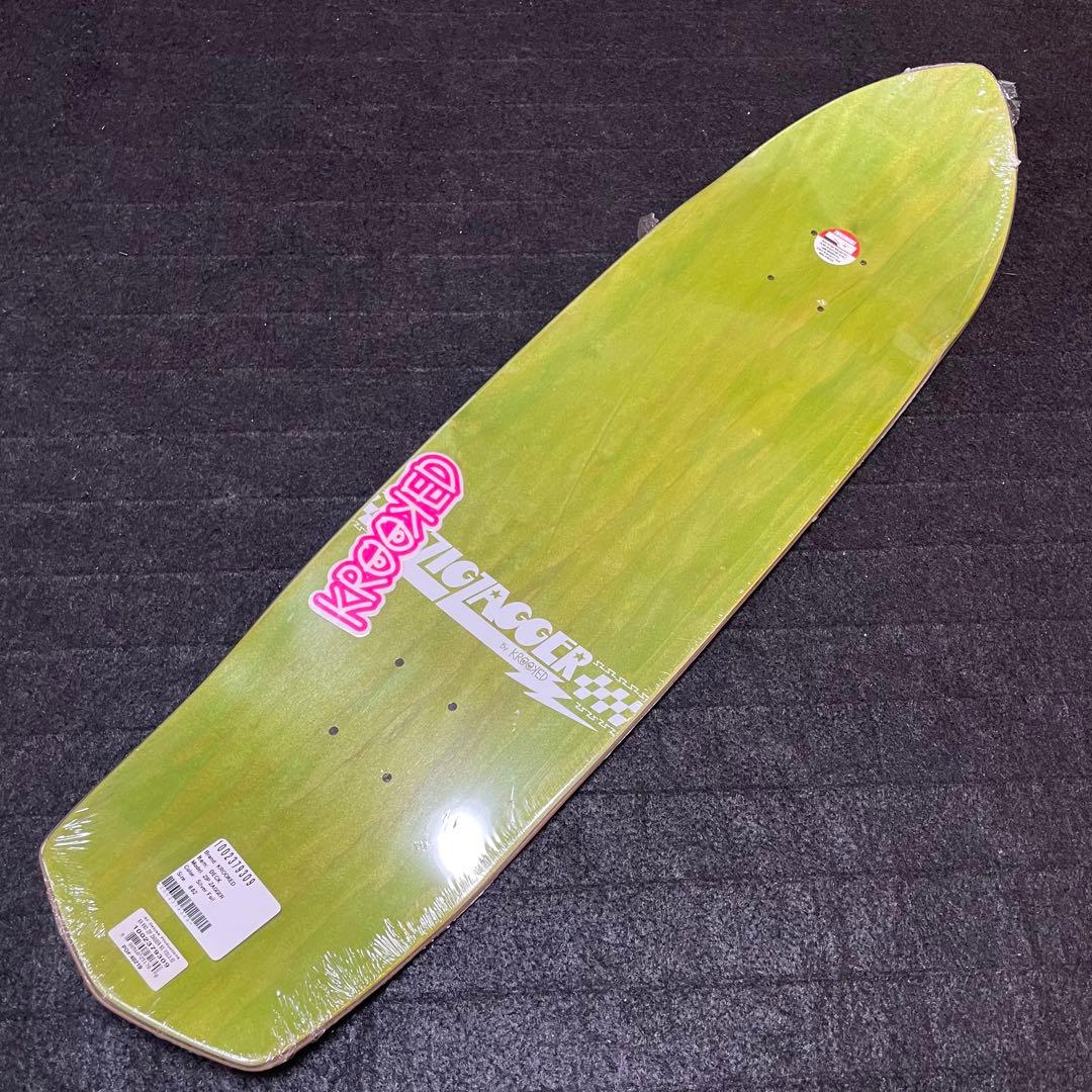 KROOKED スケボーデッキ　スケートボードデッキ　クルーザーデッキ　新品