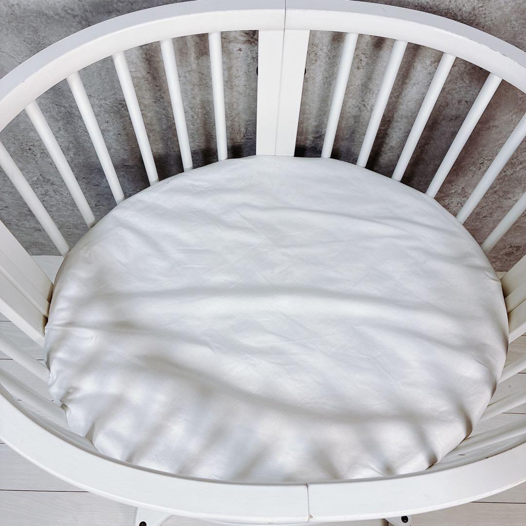 ストッケ STOKKE スリーピーベッド ミニ ドレープロッド ドレープ付