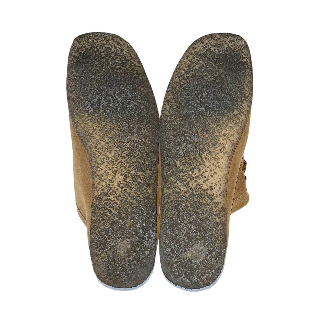 【極美品】◾️Clarks ORIGINAL◾️ワラビー◾️左右三角タグ◾️スエード◾️