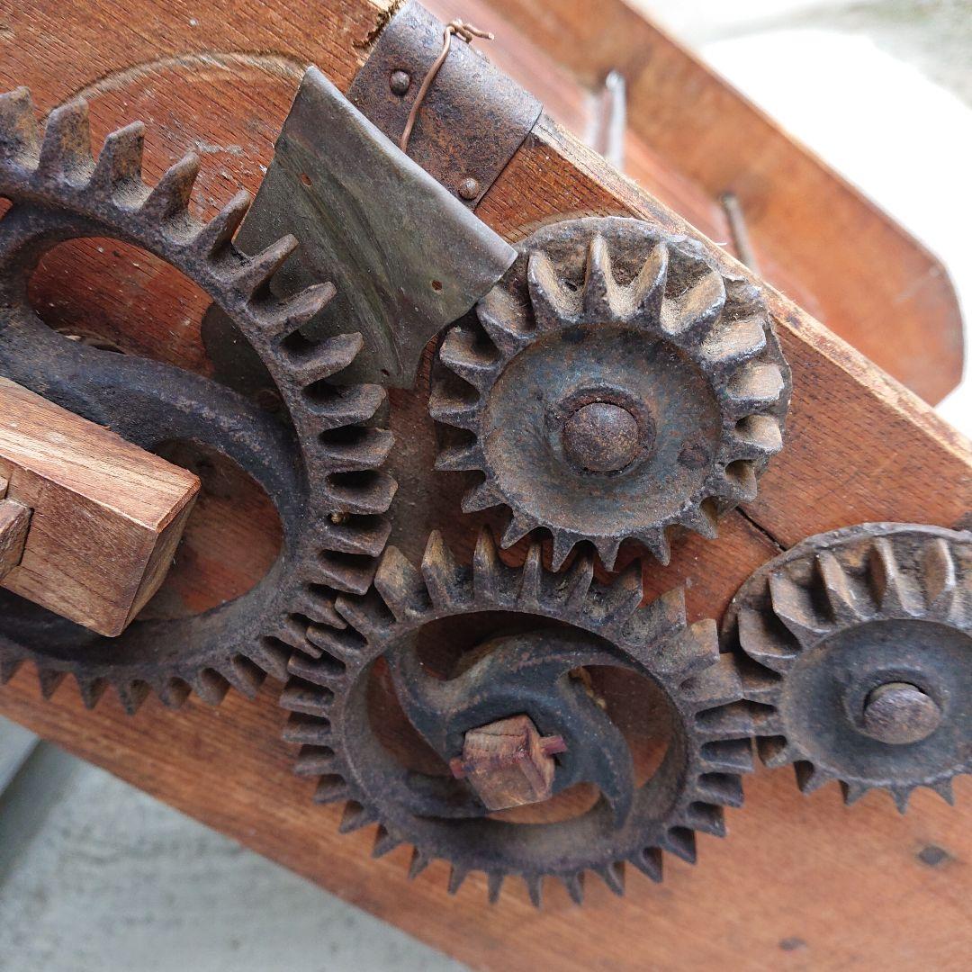 昭和レトロ 古道具 古民家 絹糸毛羽取り機