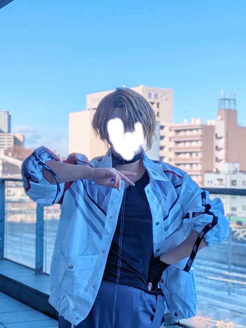 加賀美ハヤト コスプレ衣装 OVERFLOW 男性XLサイズ ウィッグ