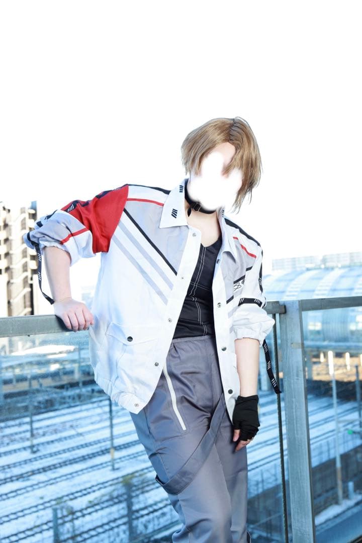 加賀美ハヤト コスプレ衣装 OVERFLOW 男性XLサイズ ウィッグ