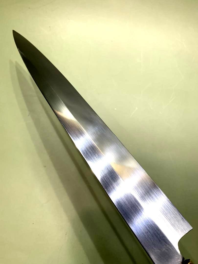久丸請負　柳刃包丁 　刃渡り26.5cm