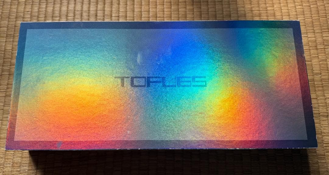 Tofu65 ホワイト 完成品 白×水色 アルミ メカニカルキーボード