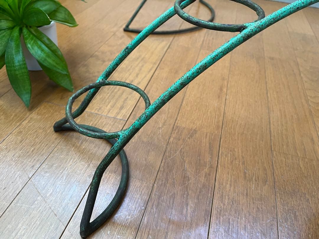 アンティーク　アイアン　プランタースタンド　ヴィンテージ　ミッドセンチュリー