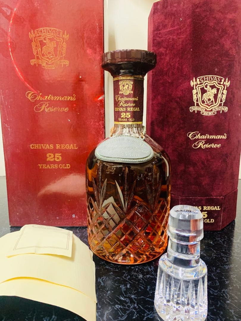 未開栓CHIVAS REGAL CHAIRMAN'S 25年 750ML-43%