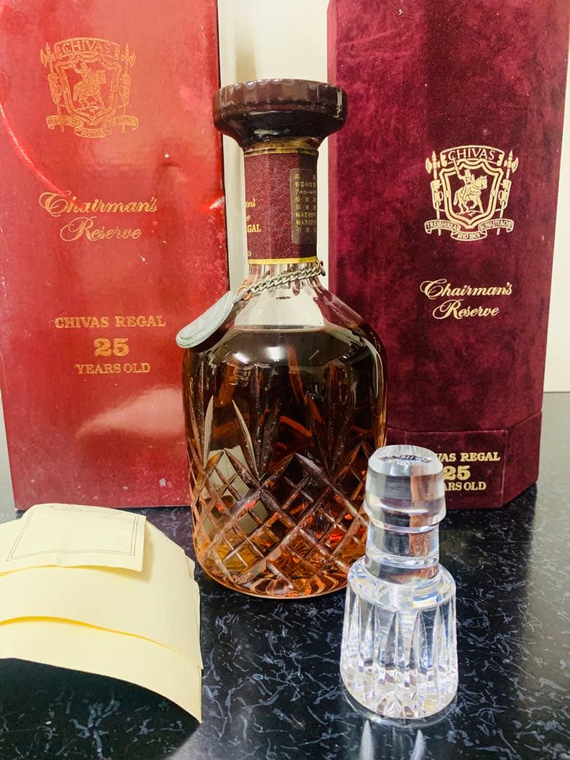 未開栓CHIVAS REGAL CHAIRMAN'S 25年 750ML-43%