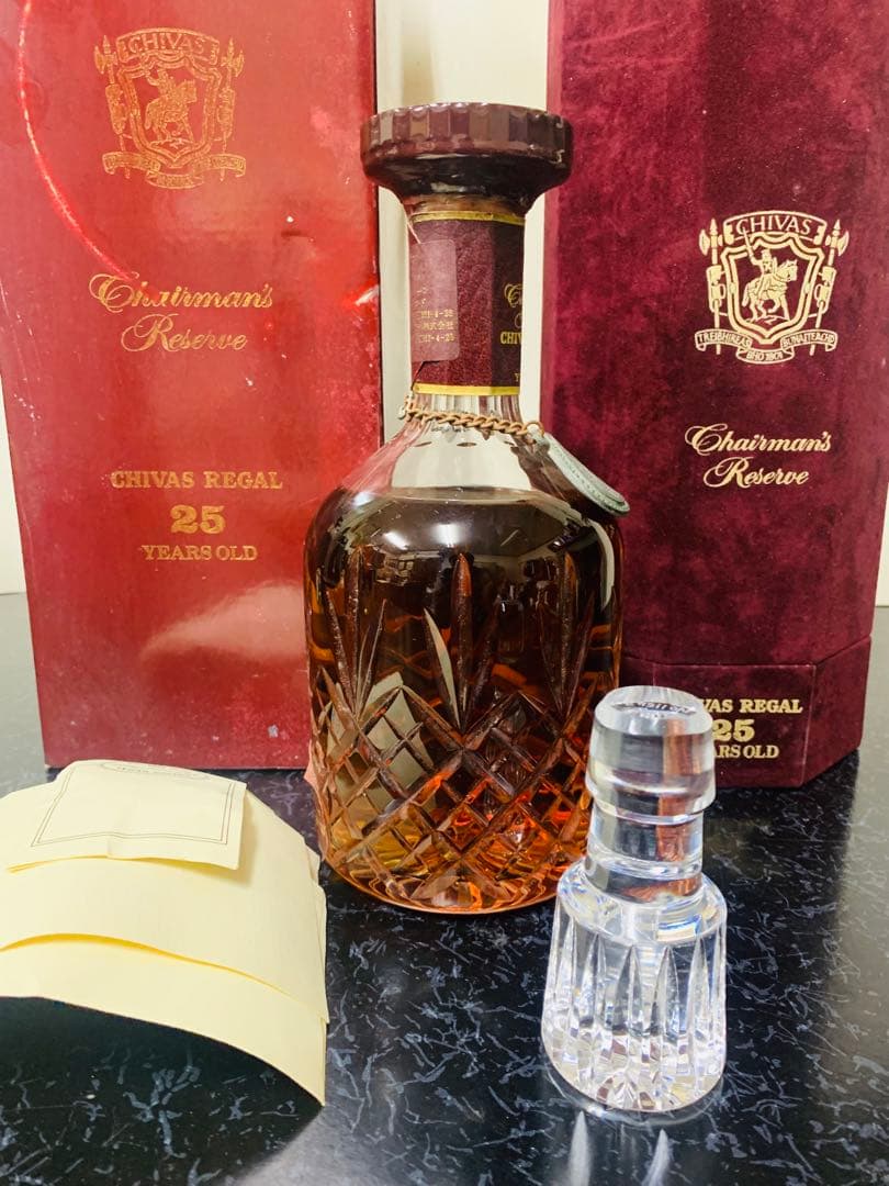 未開栓CHIVAS REGAL CHAIRMAN'S 25年 750ML-43%