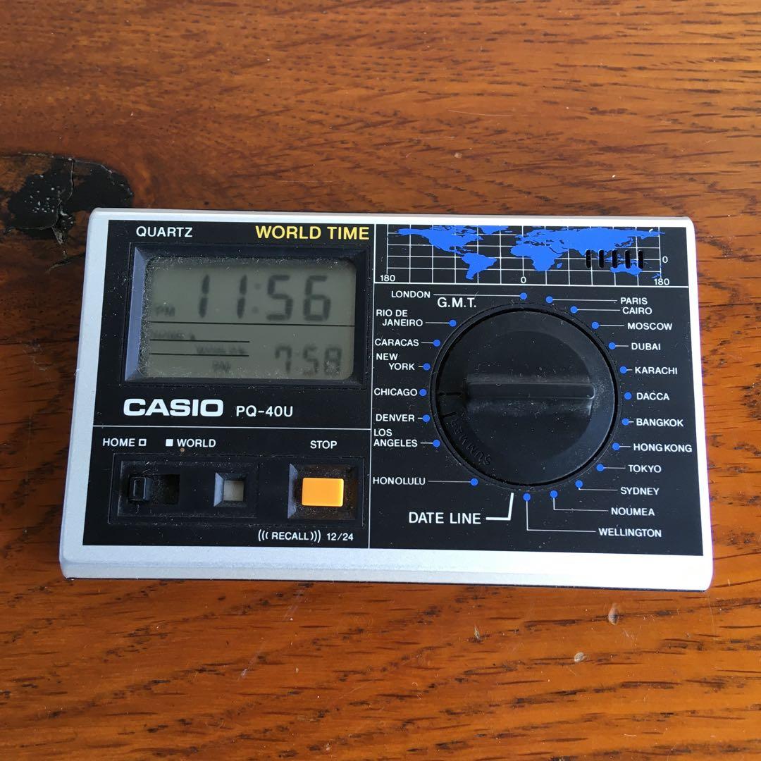 80s カシオ　CASIO DB-55W データバンク　オールドカシオ　おまけ付