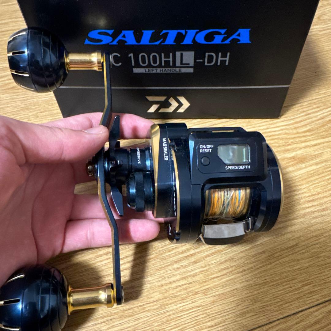 SALTIGA IC 100HL-DH 左ハンドルベイトリール