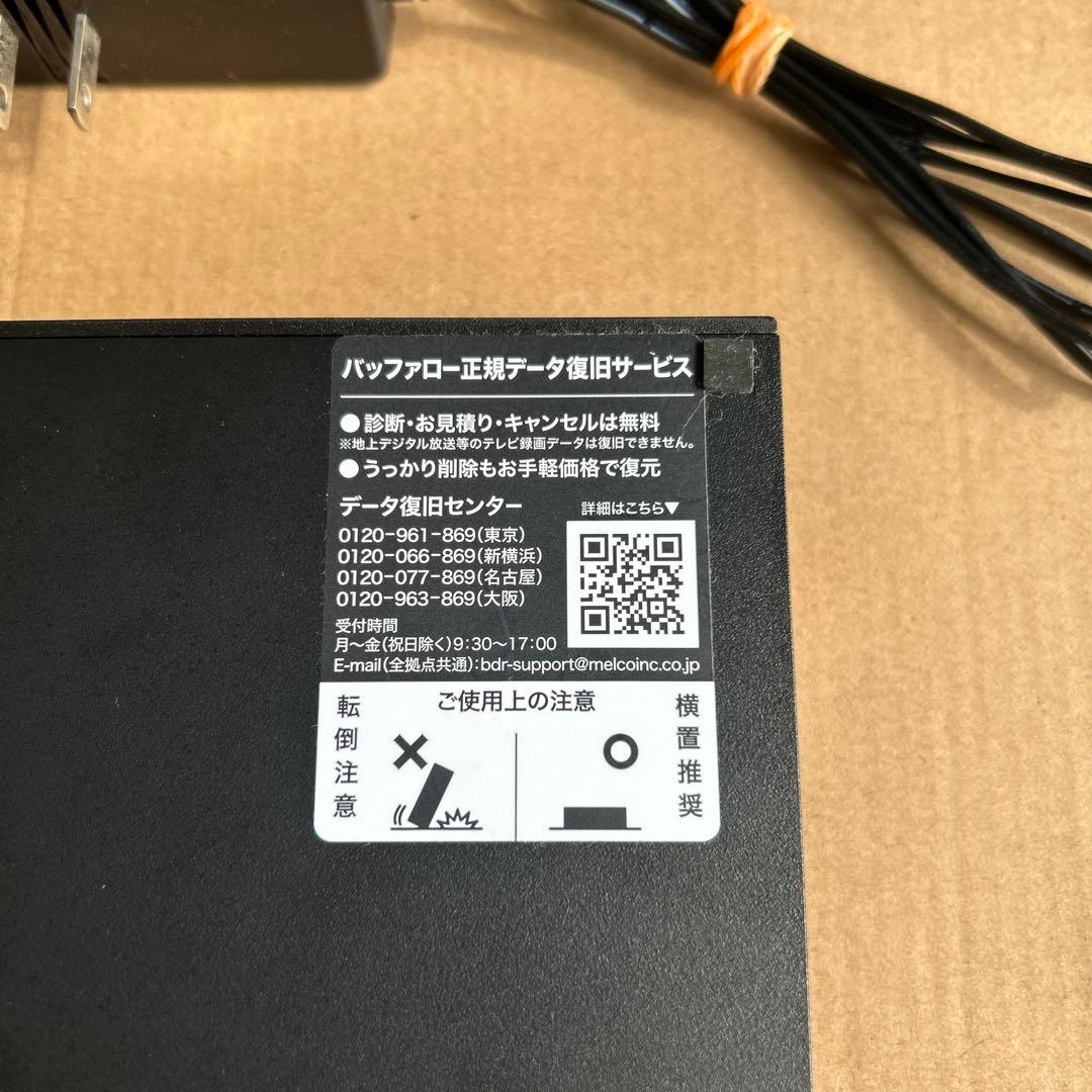 【中古品】【フォーマット済】バッファロー 日本製 外付けHDD HD-AD4U3