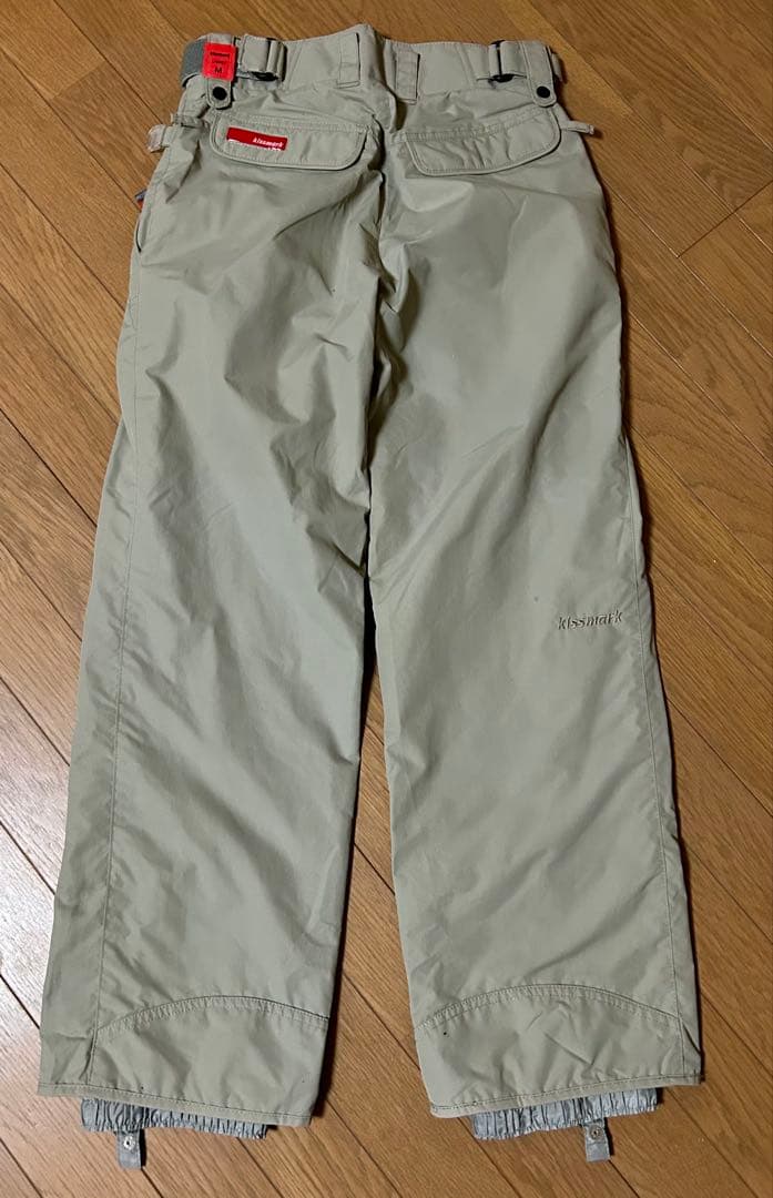 美品 Kiss mark スノーボードウェア 上下セット レディース Mサイズ