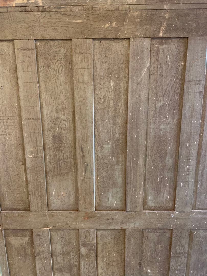 アンティークキャビネット 希少カラー　グリーンペイント　年代物　ビンテージ家具