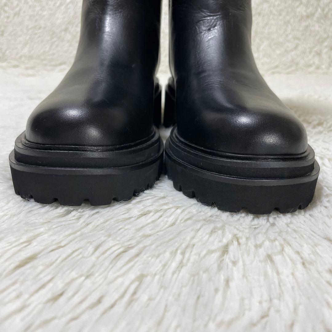 ほぼ未使用✨定価5万　UNITED ARROWS 日本製　ロングブーツ　25cm