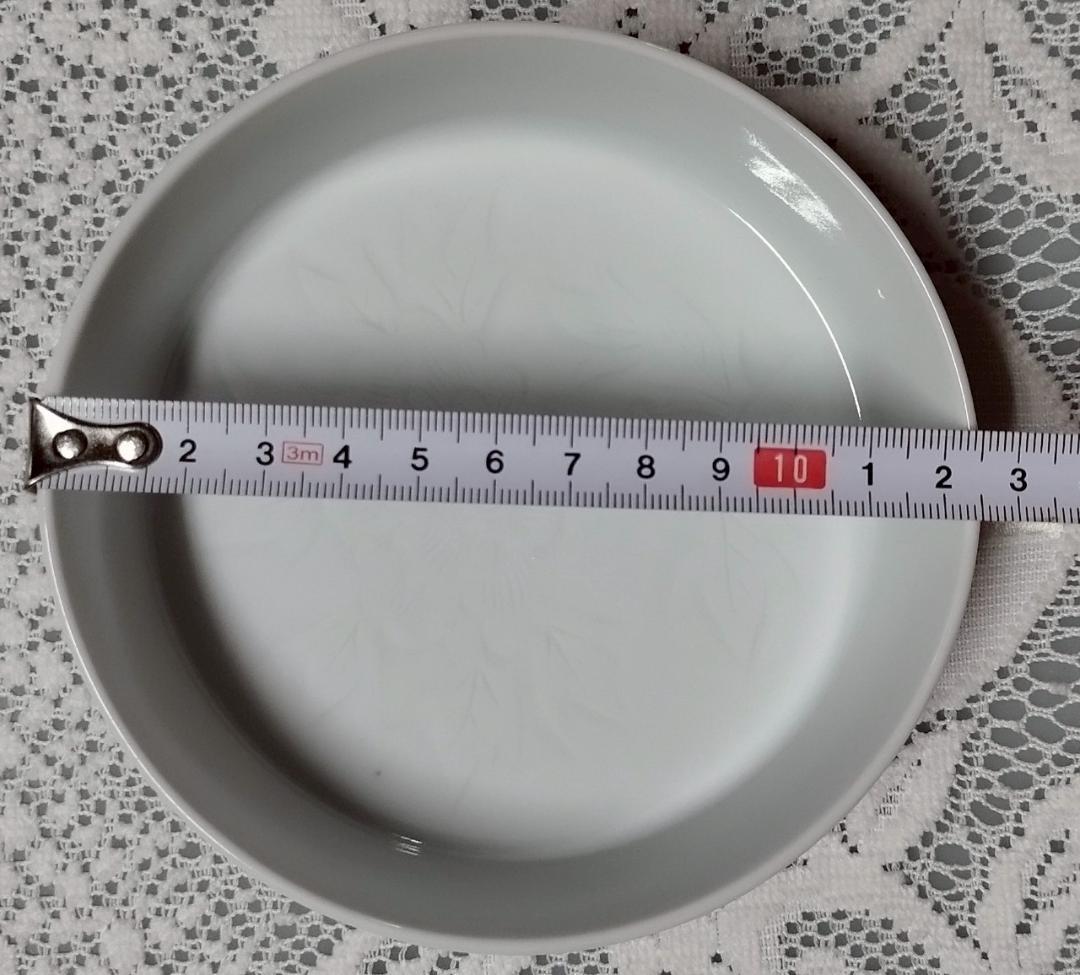 美山焼 花模様皿 10枚セット