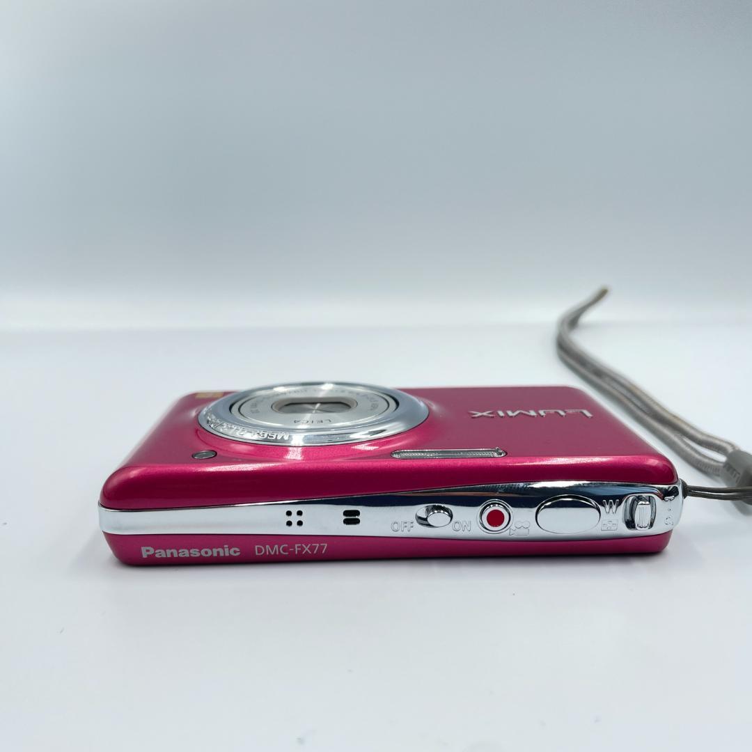 【動作品・転送特典無料あり】Panasonic Lumix DMC-FX77