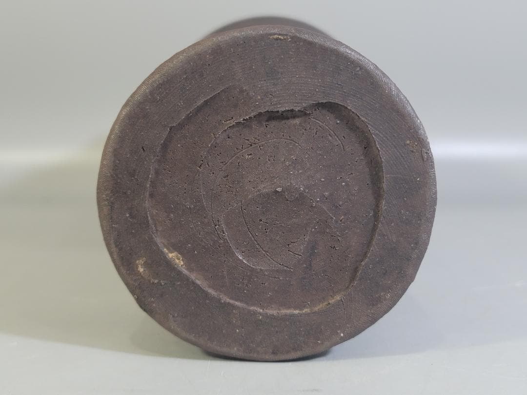 茶道具 南蛮 花生 時代物 DT688