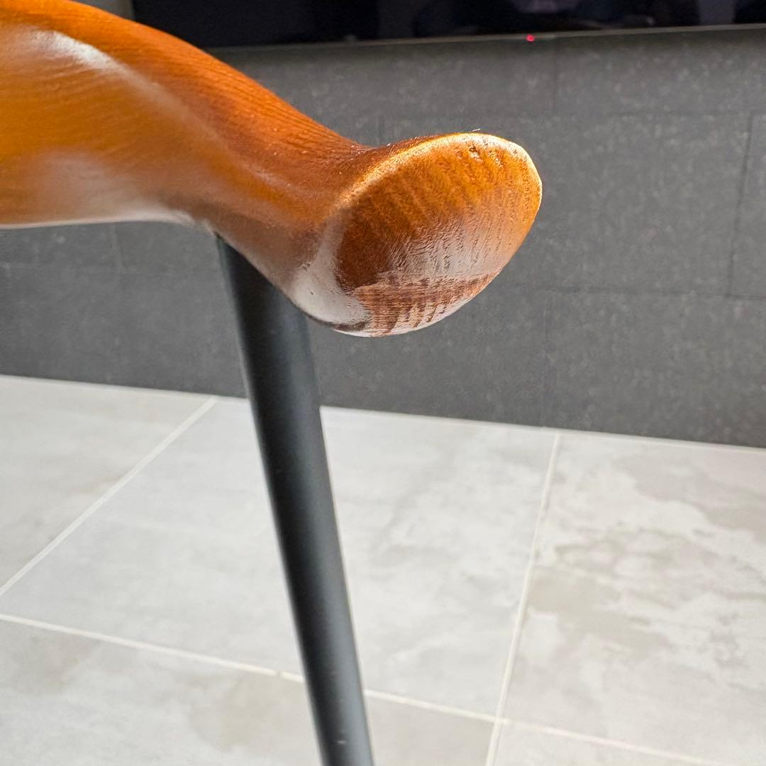 値下げ！2脚 ブルホーンチェア ハンスJウェグナー デザイナーズダイニング椅子②