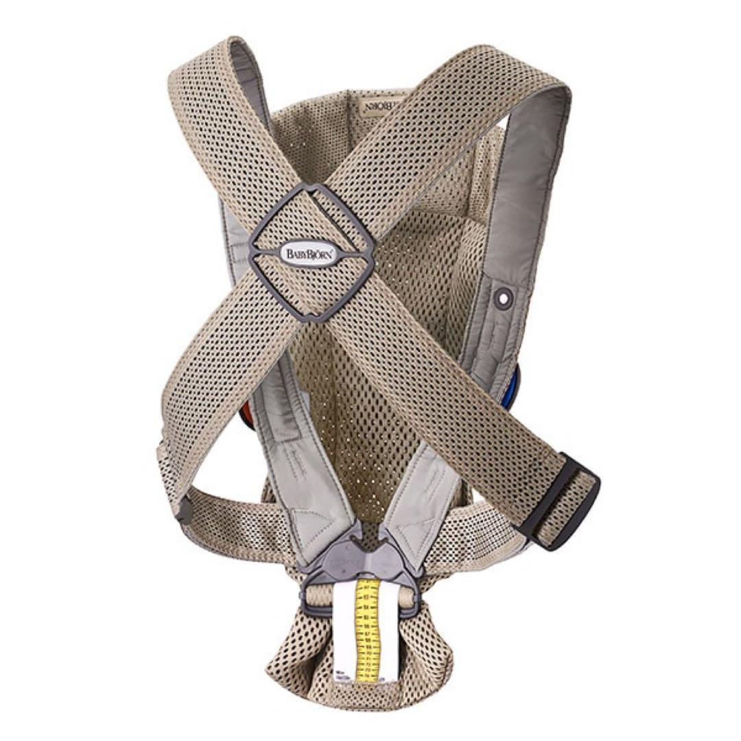 BabyBjorn 抱っこ紐 ベージュ メッシュ