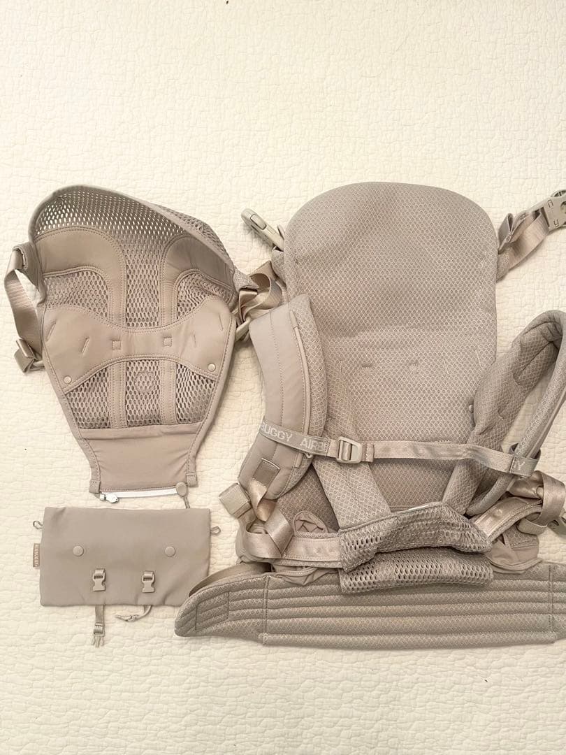 エアバギー・ベビーキャリア ベーシックプラス　メッシュカバー付き
