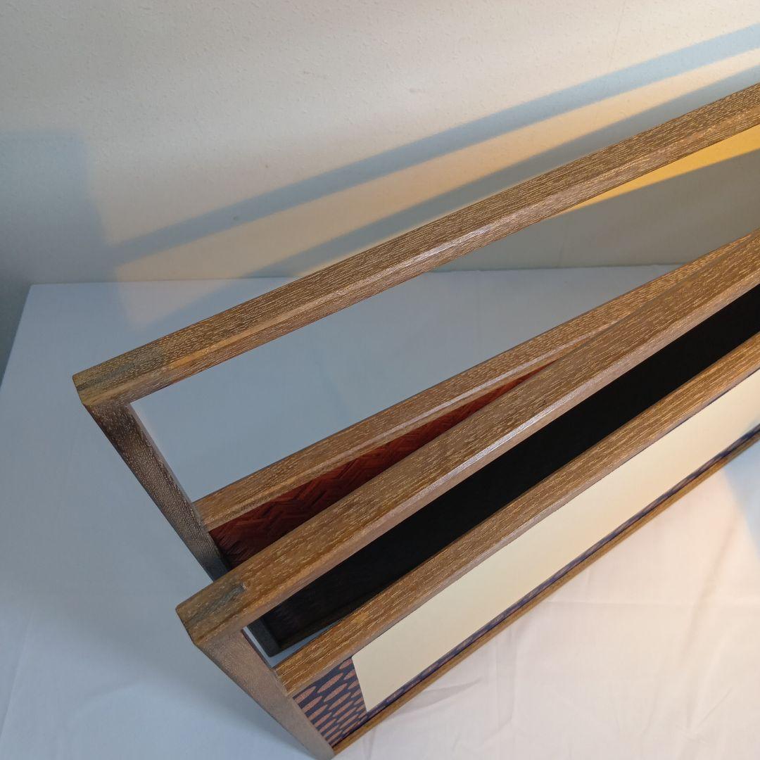 茶道具　風炉先屏風　網代　美品