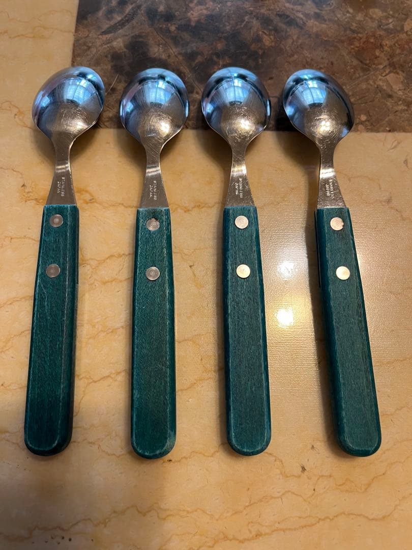 スノーピーク　カトラリー　20本　グリーンパーティー　ナイフ　フォーク　スプーン