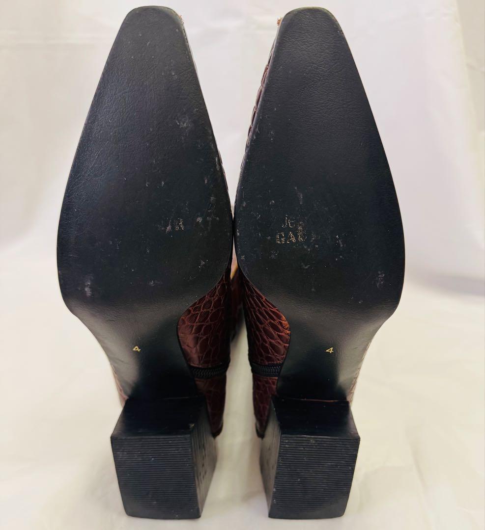 Jean Paul GAULTIER ジャンポールゴルチェ クロコ ロングブーツ