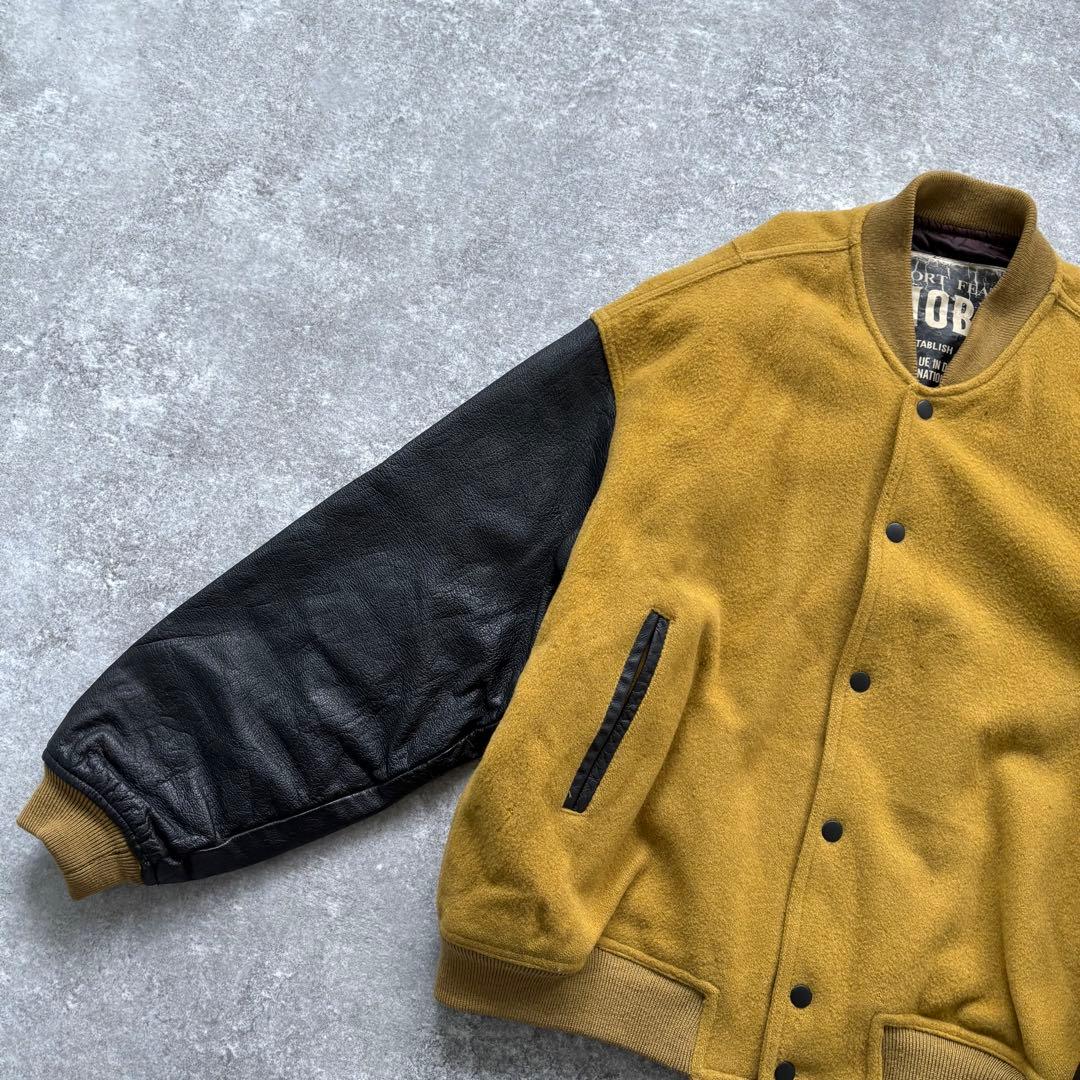 【DEMOBMEN】90s スタジャン バーシティジャケット 刺繍 ヴィンテージ