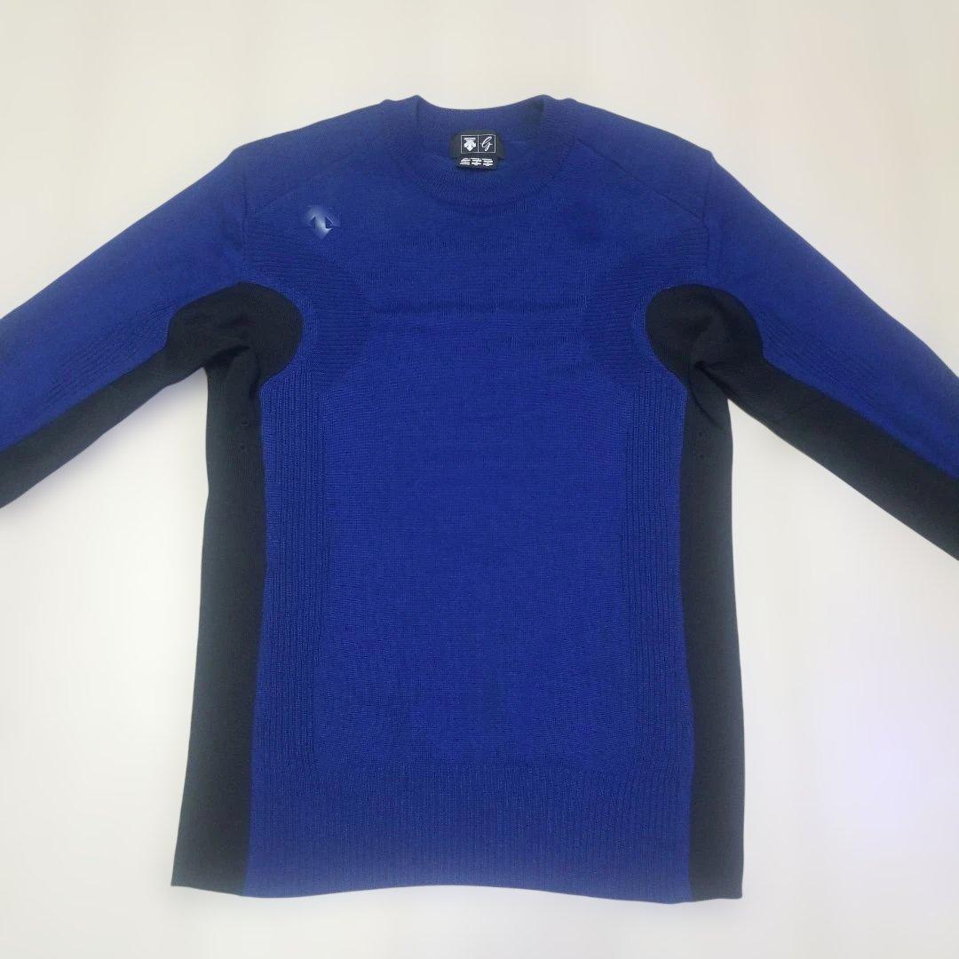 【入手困難】デサントゴルフ g－arc メリノウール×ヒートナビ セーター L